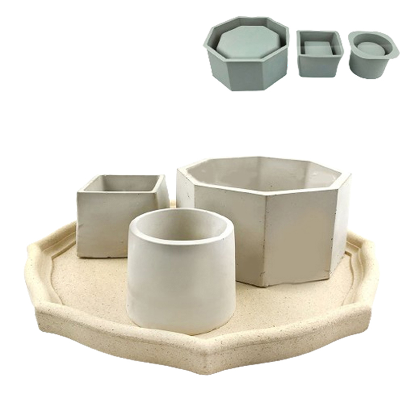Flower Pot Silicone Mold DIY L - Potsticker Mold ulasan dan harga