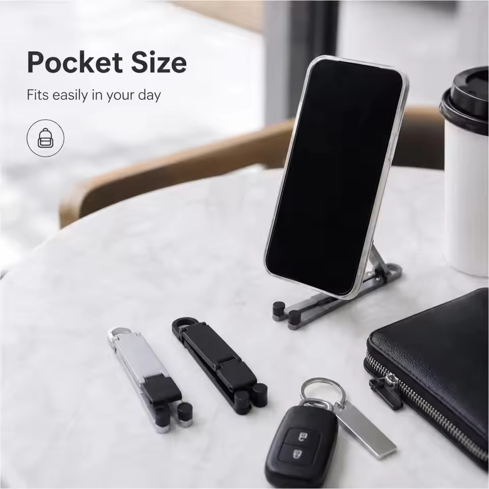 Foldable Keychain Phone Stand  - Taco Stand Holder ulasan dan harga