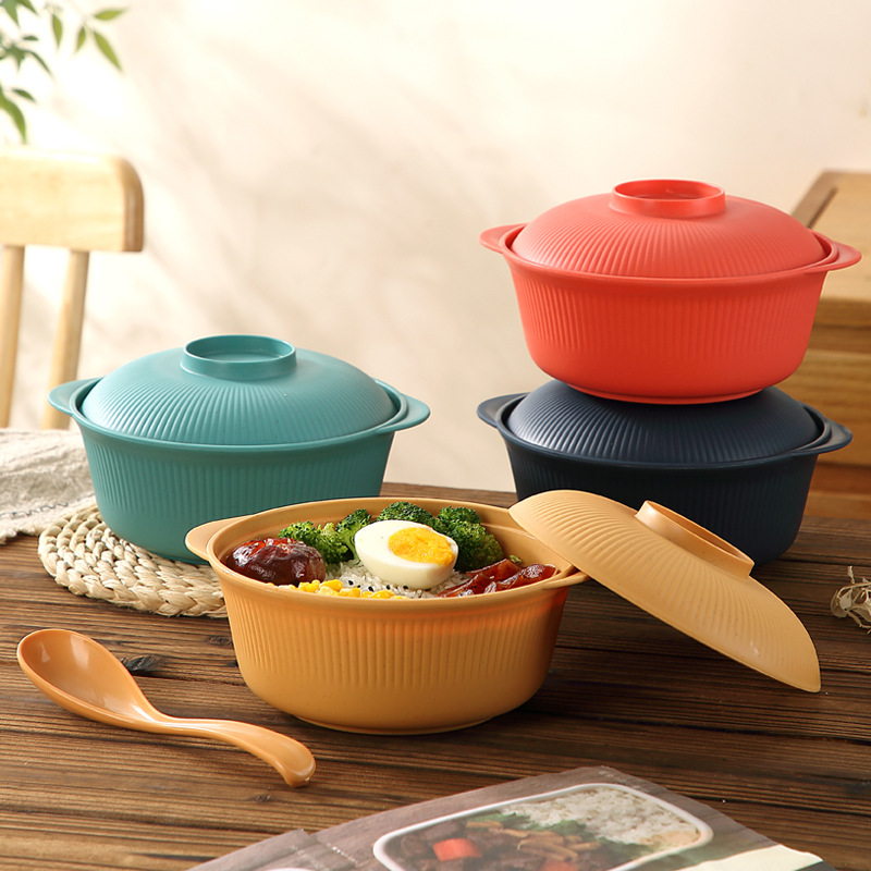 PP Plastic Casserole Ramen Bow - Dim Sum Basket ulasan dan harga