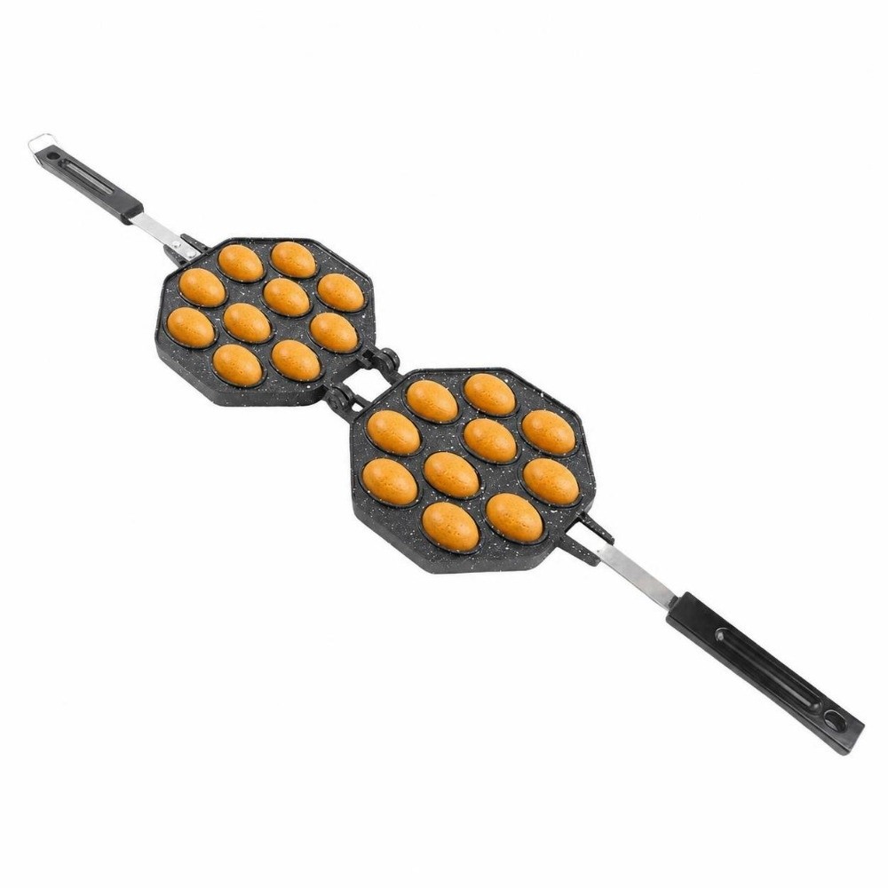 Aluminum Alloy Egg Waffle Pan  - Egg Waffle Pan ulasan dan harga