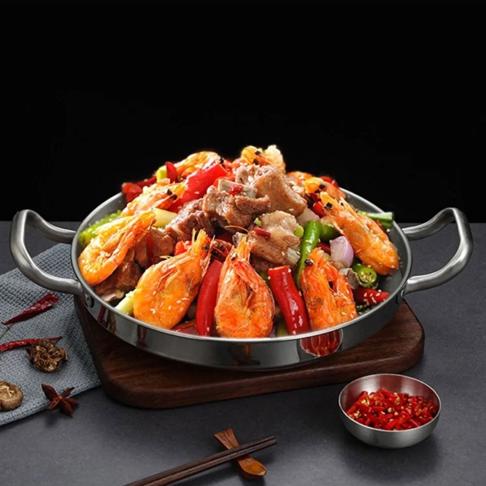 Seafood Stainless Steel Korean - Dim Sum Basket ulasan dan harga