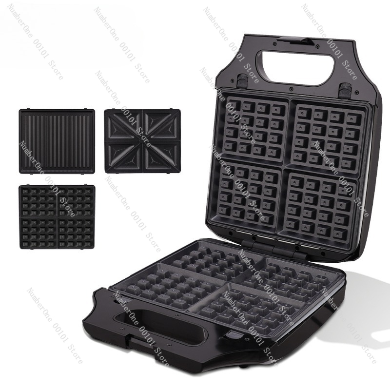 Household Small Multipurpose 3 - Egg Waffle Pan ulasan dan harga