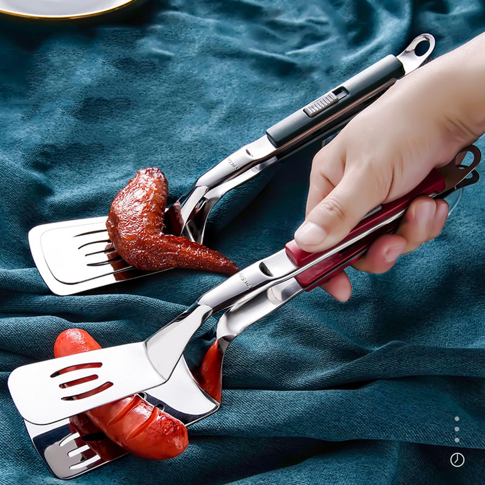 Stainless Steel Spatula Tongs  - Okonomiyaki Spatula ulasan dan harga