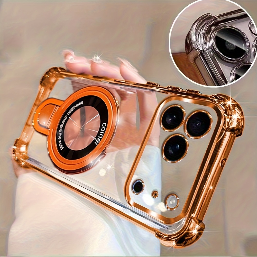Luxury Plating Phone Case for  - Taco Stand Holder ulasan dan harga