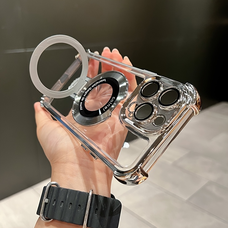 Luxury Plating Phone Case for  - Taco Stand Holder ulasan dan harga