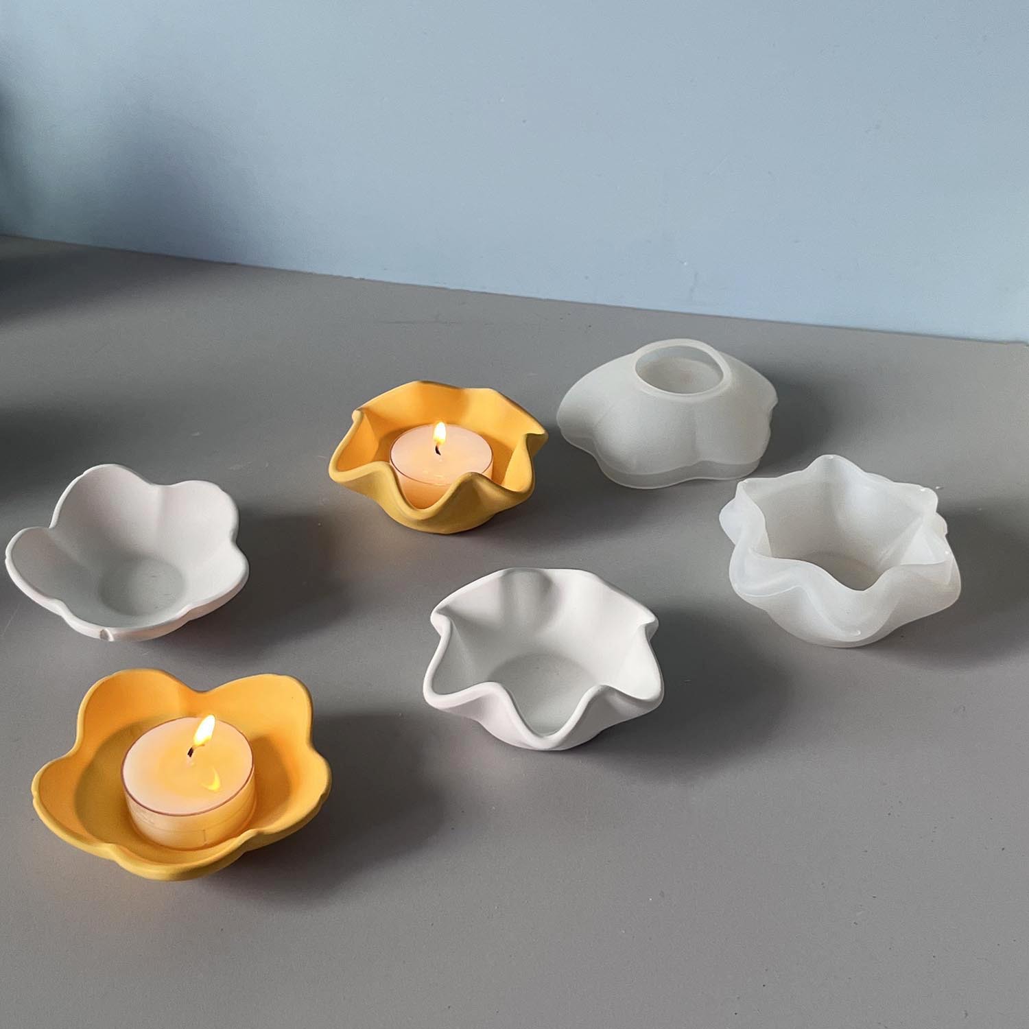 Creative Curved Edge Candle Bo - Potsticker Mold ulasan dan harga
