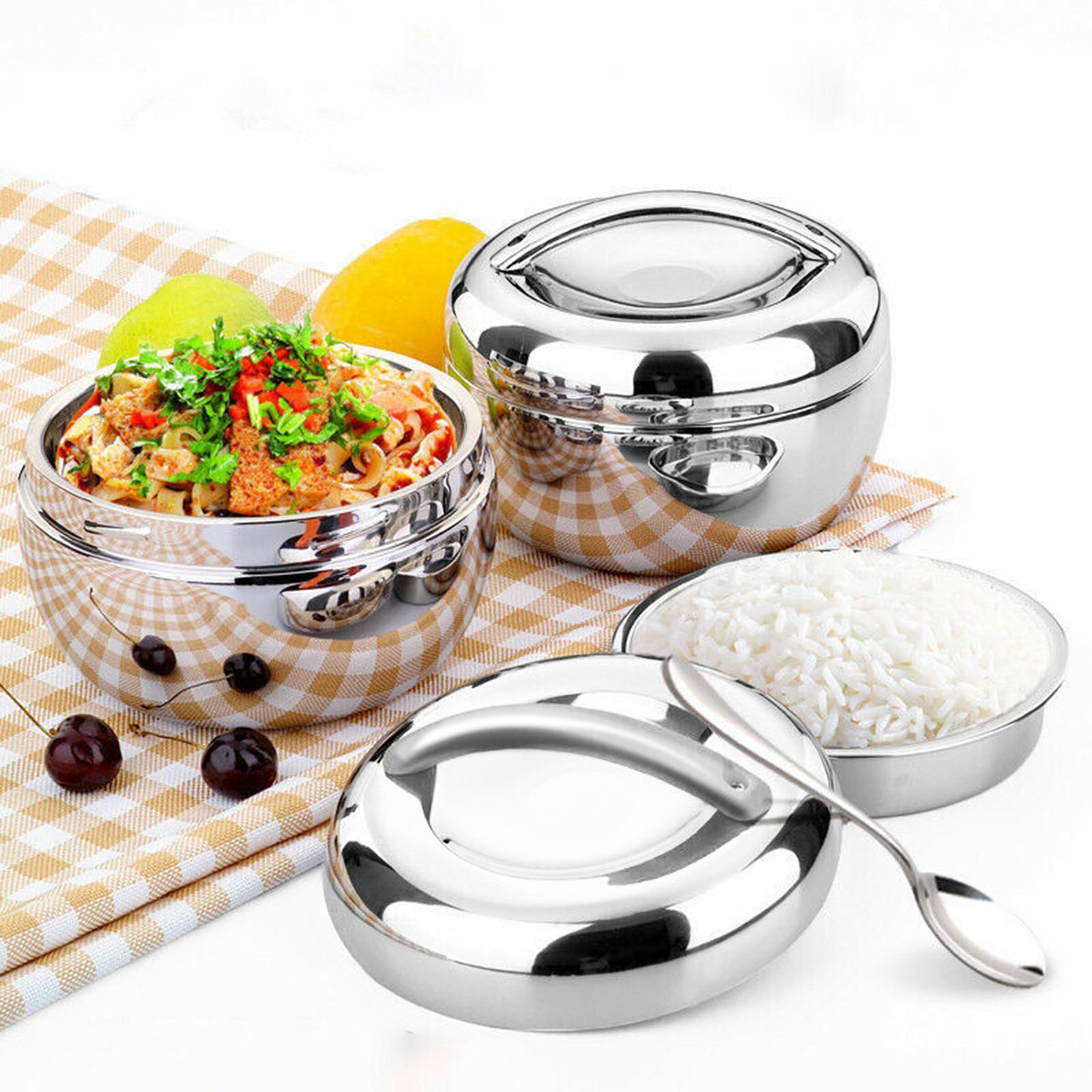 Stainless Steel Insulated Ther - Dim Sum Basket ulasan dan harga