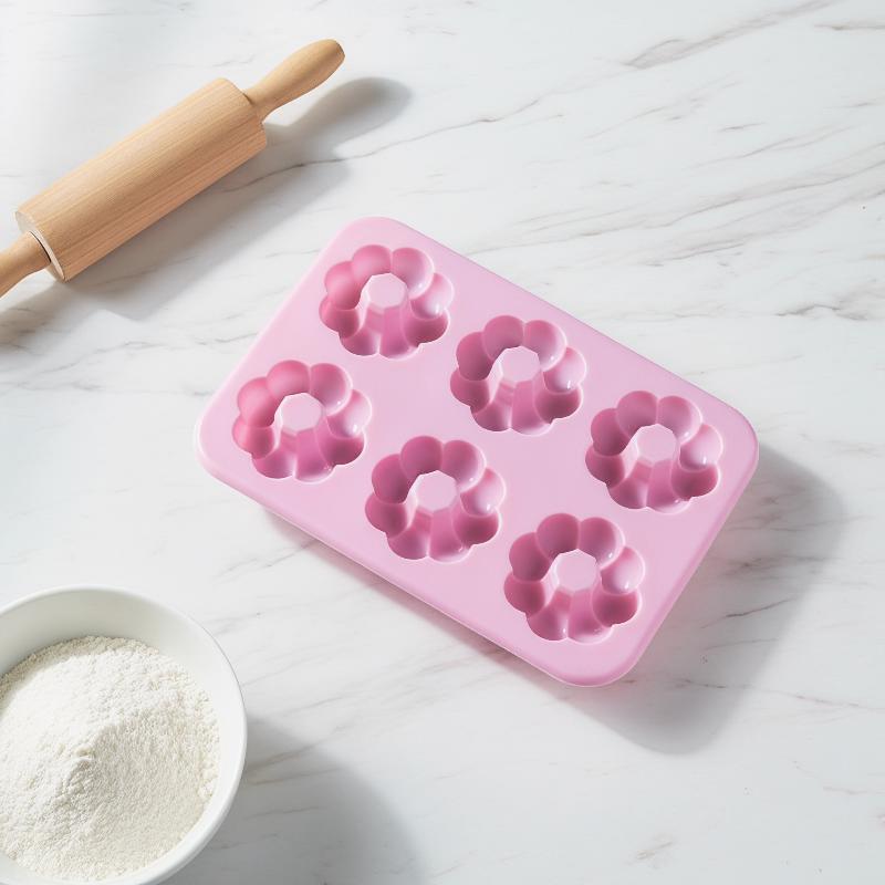 6 Cavity Non-Stick Silicone Do - Donut Mold Silicone ulasan dan harga