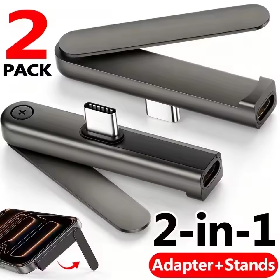 2/1PCS Portable USB C To 3.5mm - Taco Stand Holder ulasan dan harga